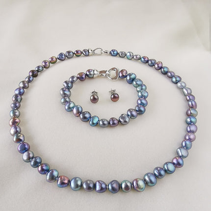 Women's Baroque Pearl Jewelry Set - Wnkrs