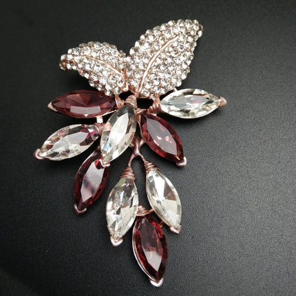 Women's Flower Branch Brooch - Wnkrs