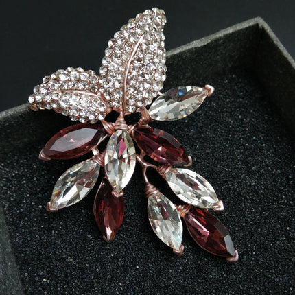 Women's Flower Branch Brooch - Wnkrs