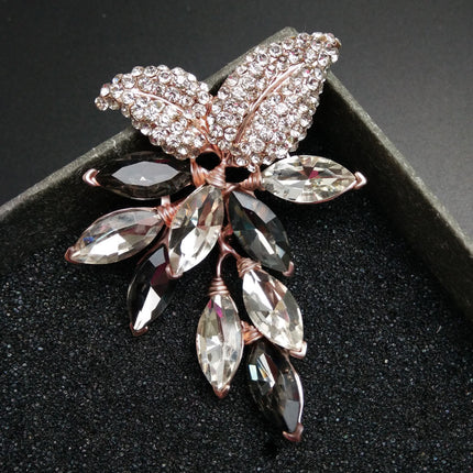 Women's Flower Branch Brooch - Wnkrs
