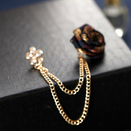 Women's Boho Rose Shaped Brooch - Wnkrs