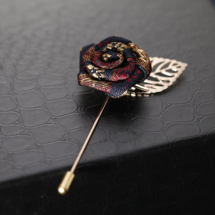 Women's Boho Rose Shaped Brooch - Wnkrs