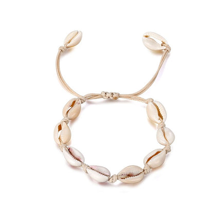 Boho Style Shell Conch Rope Anklet for Women - Wnkrs