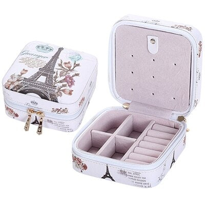 PU Leather Fashion Casket Mini Jewelry Storage Box - Wnkrs