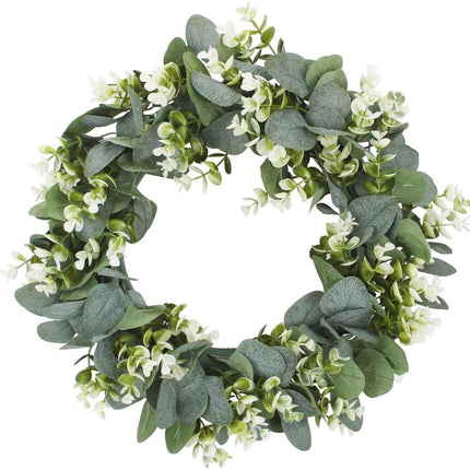 Artificial Decorative Eucalyptus Wreath - wnkrs