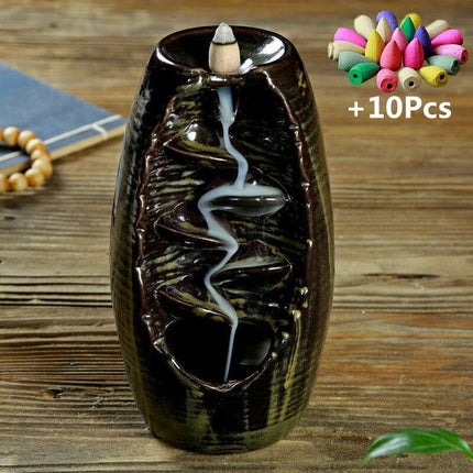 Vintage Style Ceramic Incense Burner - wnkrs