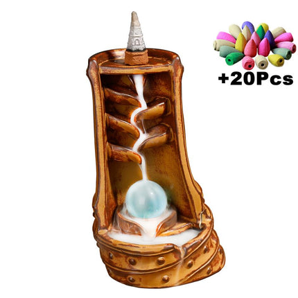 Vintage Style Ceramic Incense Burner - wnkrs