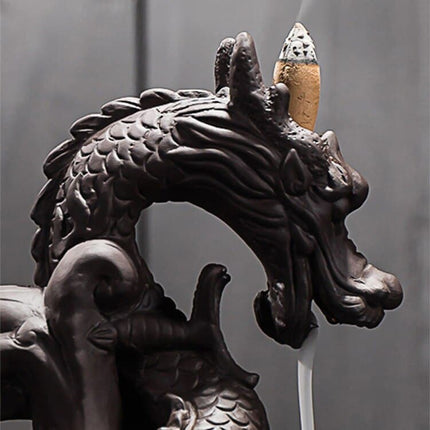 Dragon Shaped Ceramic Incense Burner - wnkrs