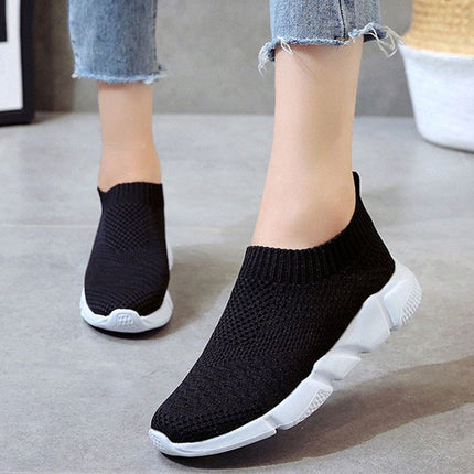 Women's Breathable Slip-On Sneakers - Wnkrs