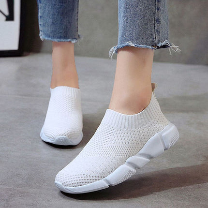 Women's Breathable Slip-On Sneakers - Wnkrs
