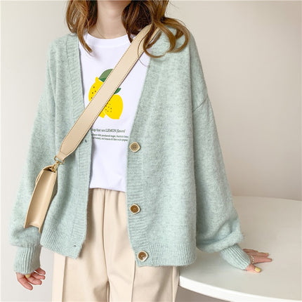 Women's Pastel Color Cardigan - Wnkrs