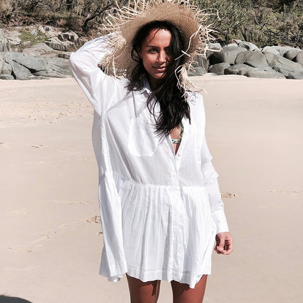 Women's Sexy Style Beach Tunic - Wnkrs