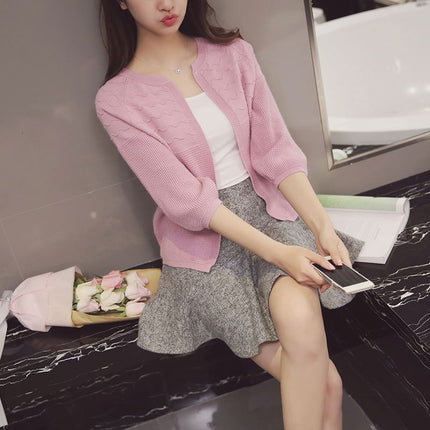 Women's Casual Slim Cardigan - Wnkrs