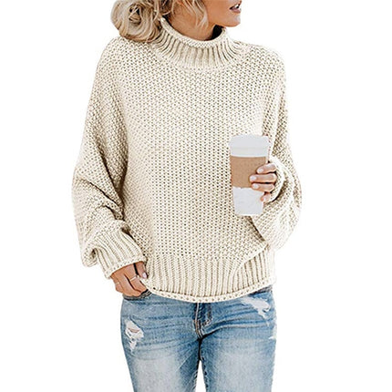 Women's Knitted Loose Pullover - Wnkrs