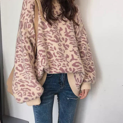 Women's Animal Printed Pullover - Wnkrs