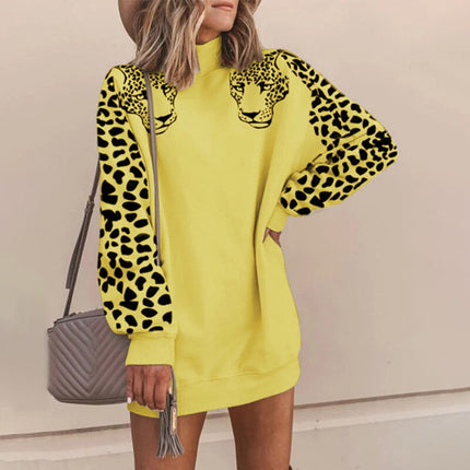 Women's Leopard Printed Pullover - Wnkrs
