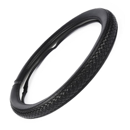 Steering Wheel Cover with Anti-Slip Braiding - wnkrs
