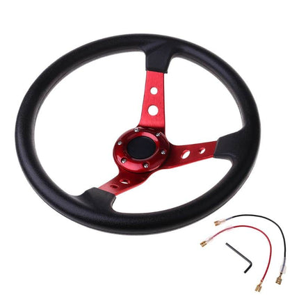 Universal Round Sport Steering Wheel - wnkrs