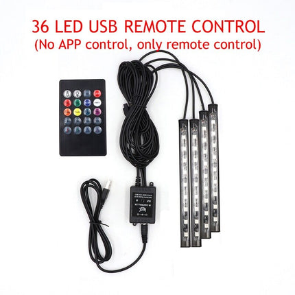RGB Car Interior LED Light - wnkrs