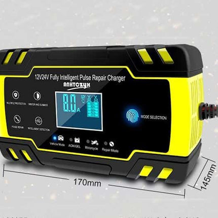 Universal Car Battery Charger with Pulse Repair - wnkrs