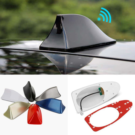 Universal Car Shark Fin Roof Antenna - wnkrs