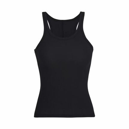 Solid Color Basic Ribbed Knitted Tank Top - Wnkrs