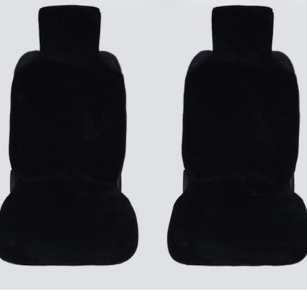 Fluffy Solid Color Car Seat Cover - wnkrs