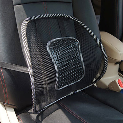 Car Seat Office Chair Massage Back Support Mesh Pad - wnkrs