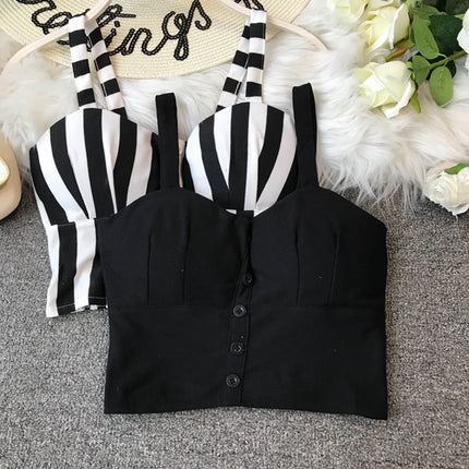 Striped Crop Top for Girls - Wnkrs