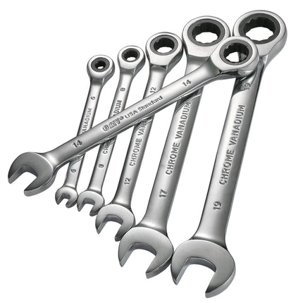 Metric Combination Ratchet Wrench - wnkrs