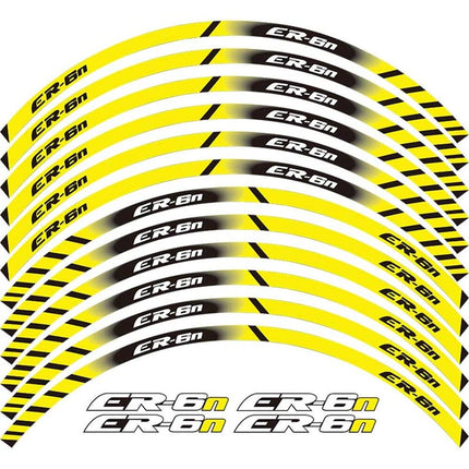 Motorcycle Wheel Stripe Sticker - wnkrs