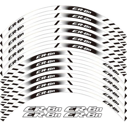 Motorcycle Wheel Stripe Sticker - wnkrs