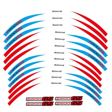 Motorcycles Wheel Reflective Stickers for BMW - wnkrs