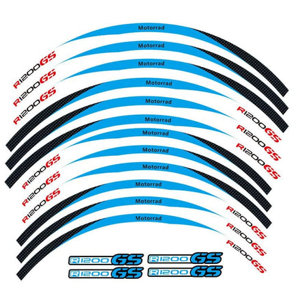 Motorcycles Wheel Reflective Stickers for BMW - wnkrs