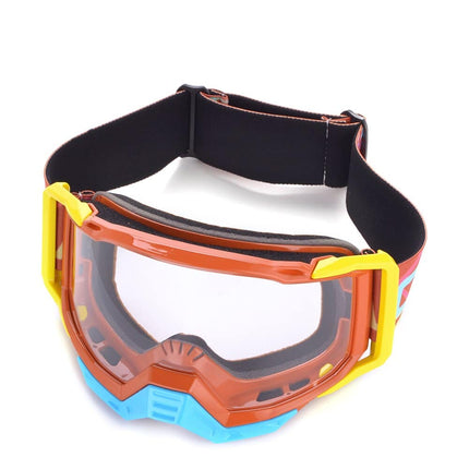 Motorcycle Protective Goggles with Transparent Lenses - wnkrs