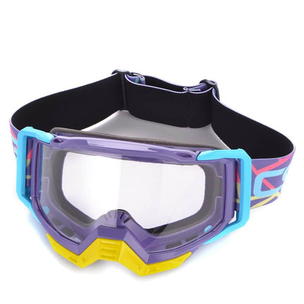 Motorcycle Protective Goggles with Transparent Lenses - wnkrs