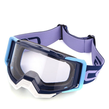 Motorcycle Protective Goggles with Transparent Lenses - wnkrs