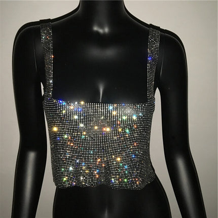 Women's Sequined Short Top - Wnkrs