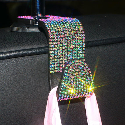 Glitter Car Back Seat Hook 2 Pcs Set - wnkrs