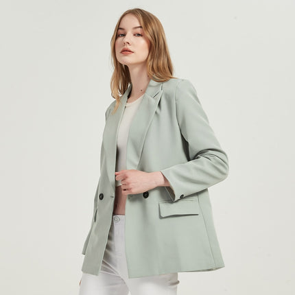 Women's Double Breasted Blazer - Wnkrs