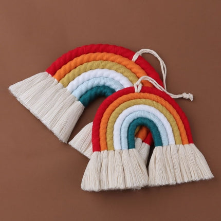 Woven Rainbow Shaped Tapestry - wnkrs