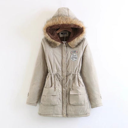 Women's Warm Fur Collar Parka - Wnkrs