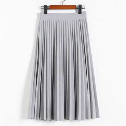 Women's High Waist Pleated Skirt - Wnkrs