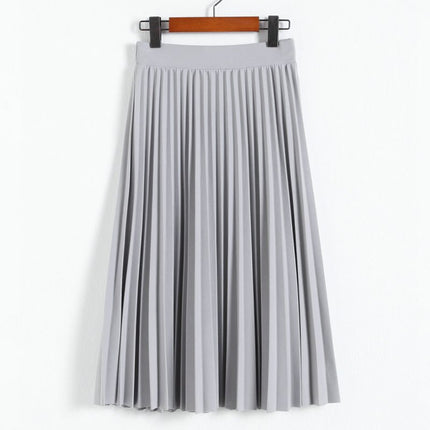 Women's High Waist Pleated Skirt - Wnkrs