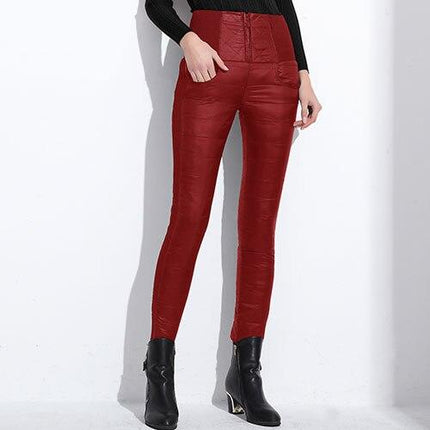 Fashion Winter Warm High-Waisted Women's Pants - Wnkrs