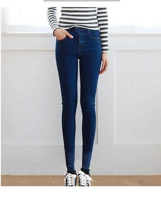 Women's Skinny Elastic Denim Leggings - Wnkrs