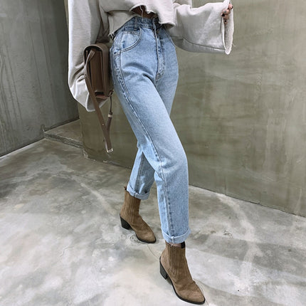 Vintage Loose Blue Jeans for Women - Wnkrs