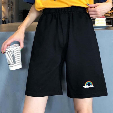Large Unisex Shorts in Grey and Black - Wnkrs