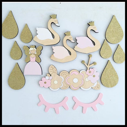 3D Wooden Sleepy Eyes Wall Stickers - wnkrs