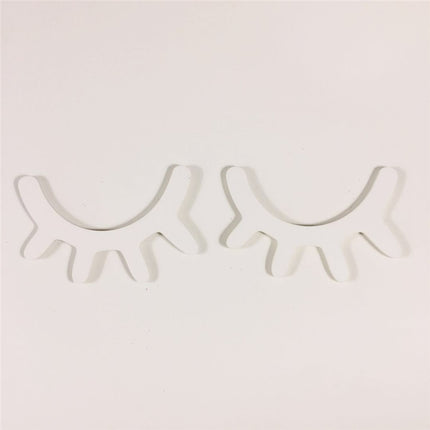 3D Wooden Sleepy Eyes Wall Stickers - wnkrs